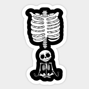 Prenatal yoga Sticker